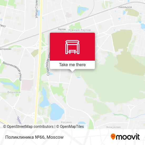 Поликлиника №66 map