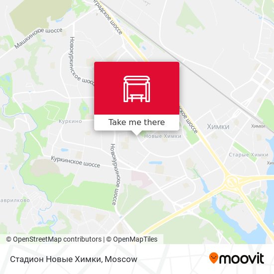 Стадион Новые Химки map