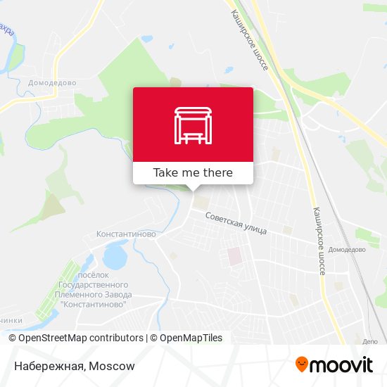Набережная map