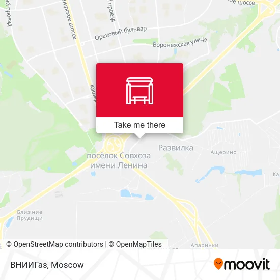 ВНИИГаз map