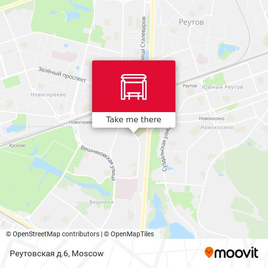 Реутовская д.6 map