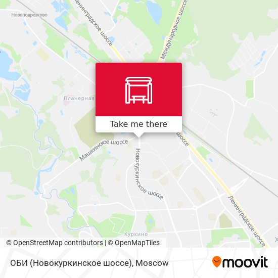 ОБИ (Новокуркинское шоссе) map