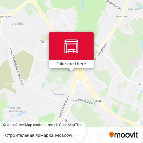 Строительная ярмарка map