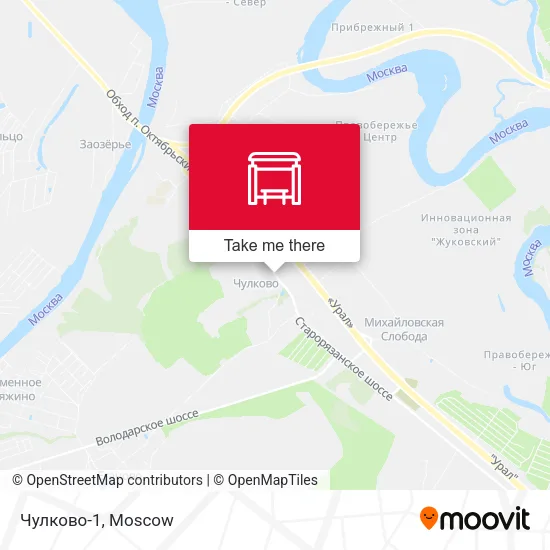 Чулково-1 map