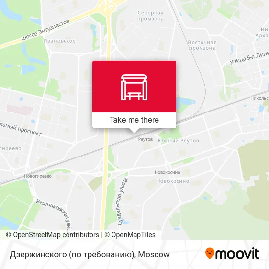 Дзержинского (по требованию) map