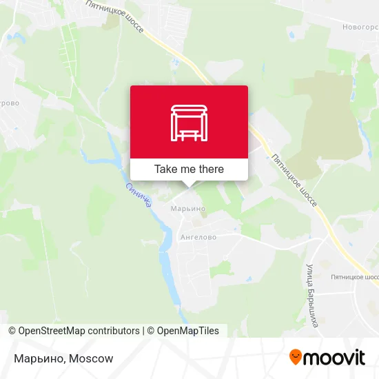 Марьино map