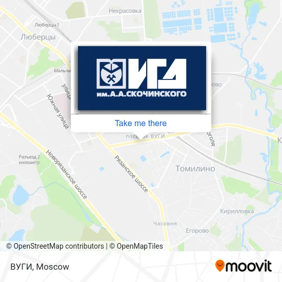 ВУГИ map