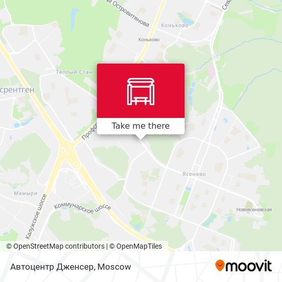 Автоцентр Дженсер map