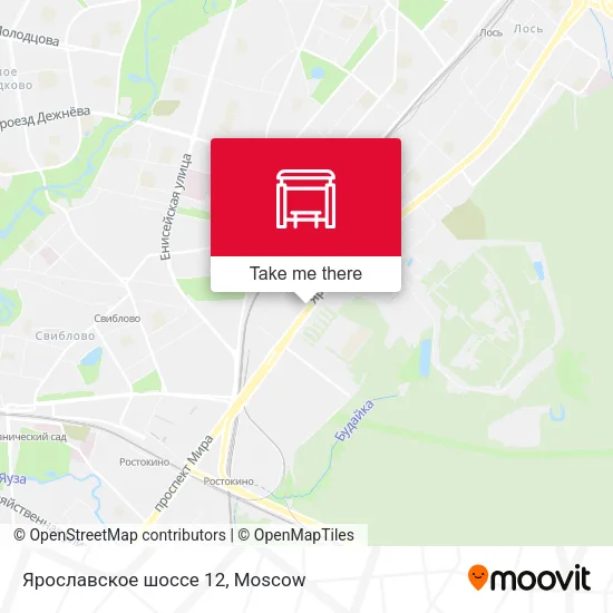 Ярославское шоссе 12 map