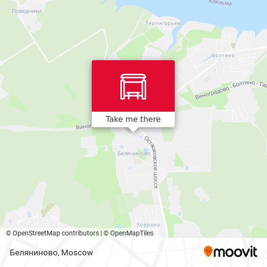 Беляниново map