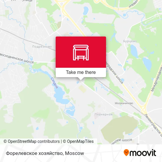 Форелевское хозяйство map