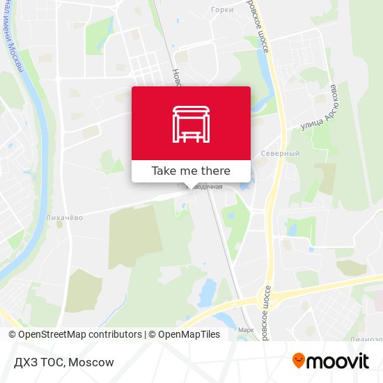 ДХЗ ТОС map