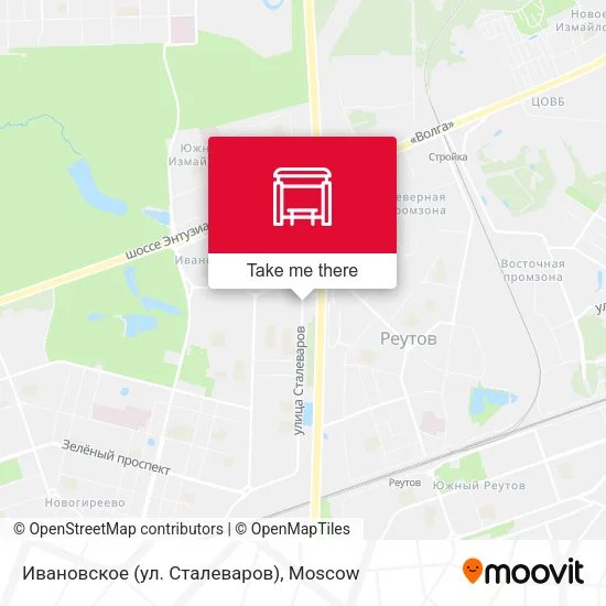 Ивановское (ул. Сталеваров) map