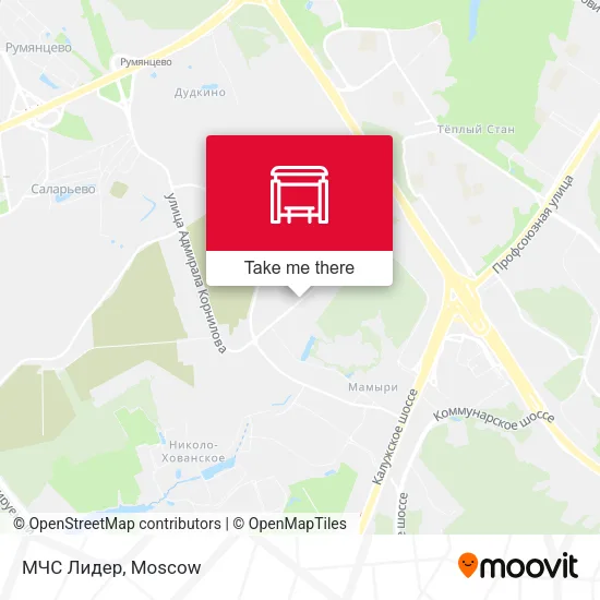 МЧС Лидер map