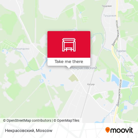 Некрасовский map