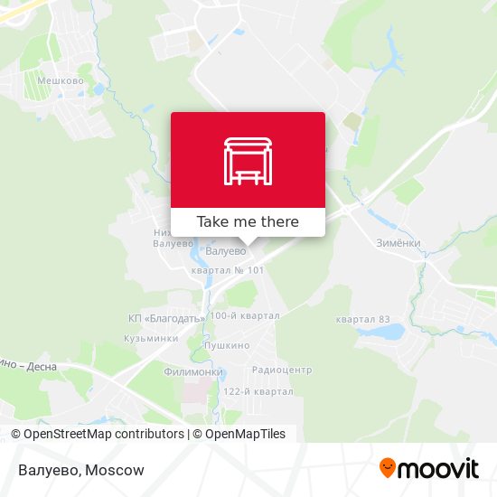 Валуево map