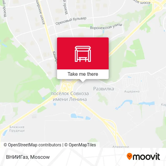 ВНИИГаз map