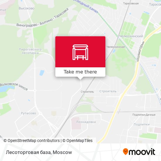 Лесоторговая база map