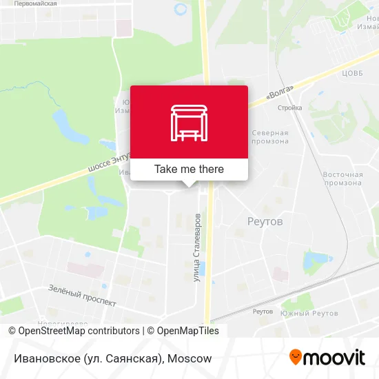 Ивановское (ул. Саянская) map