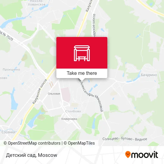 Детский сад map