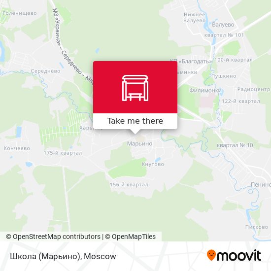 Школа (Марьино) map