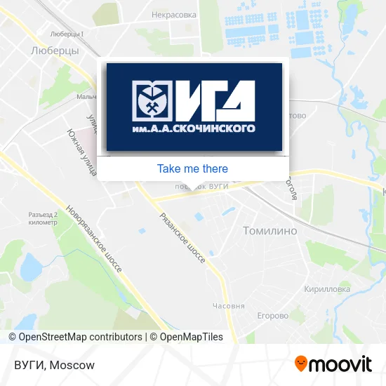 ВУГИ map