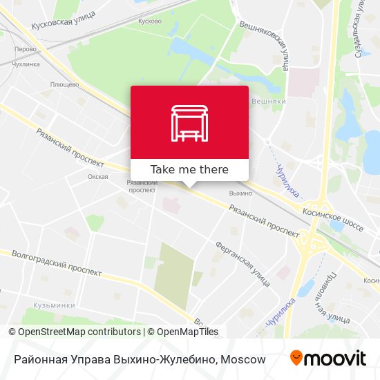 Районная Управа Выхино-Жулебино map