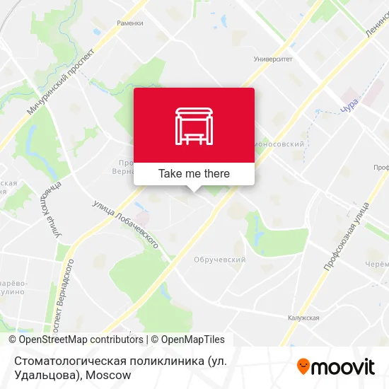 Стоматологическая поликлиника (ул. Удальцова) map