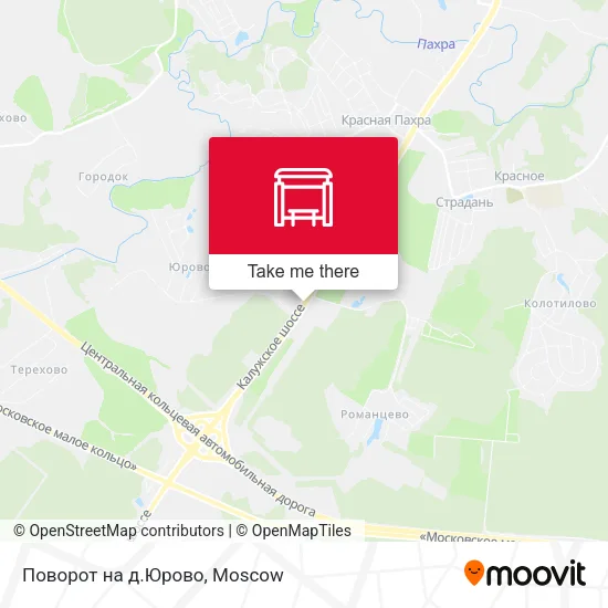 Поворот на д.Юрово map