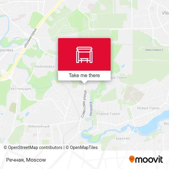 Речная map