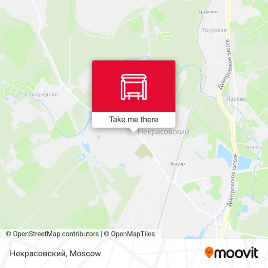 Некрасовский map