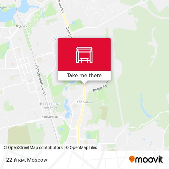 22-й км map
