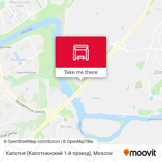 Капотня (Капотнинский 1-й проезд) map