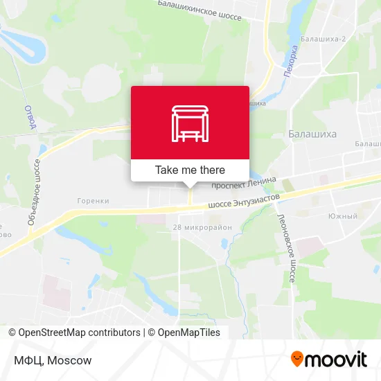 МФЦ map