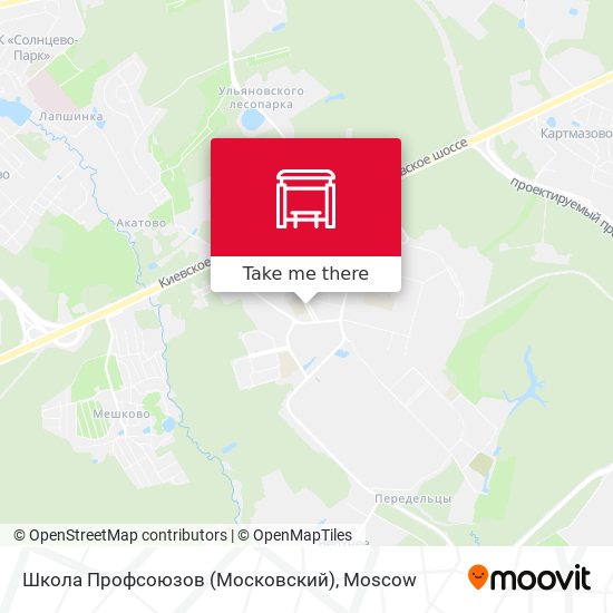 Школа Профсоюзов (Московский) map