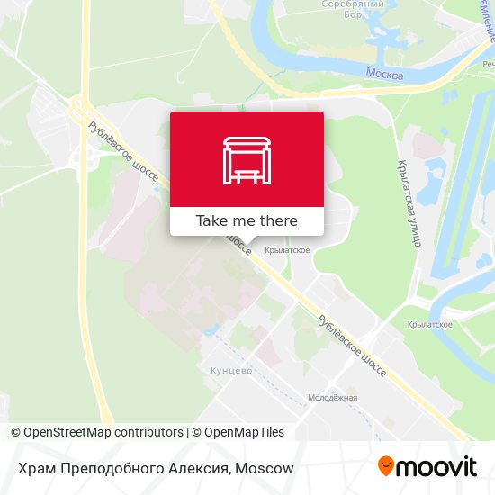 Храм Преподобного Алексия map