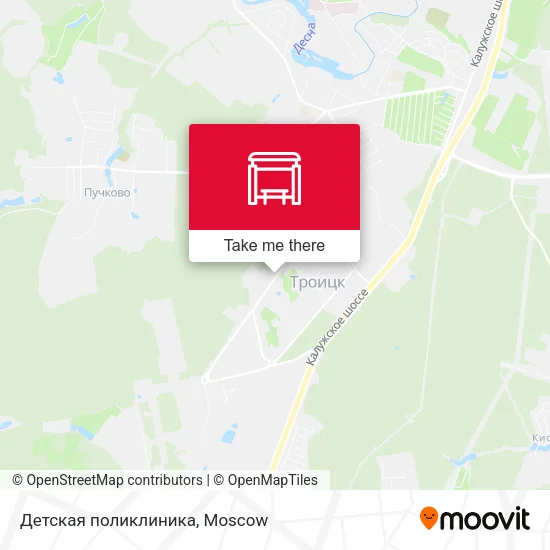 Детская поликлиника map