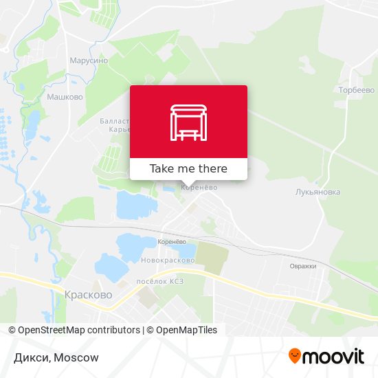 Дикси map