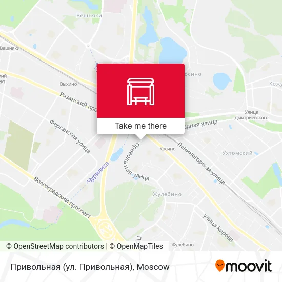 Привольная (ул. Привольная) map