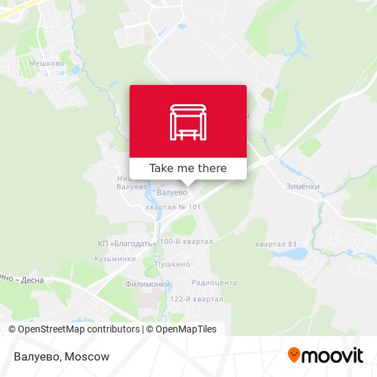 Валуево map