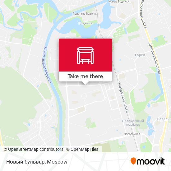 Новый бульвар map