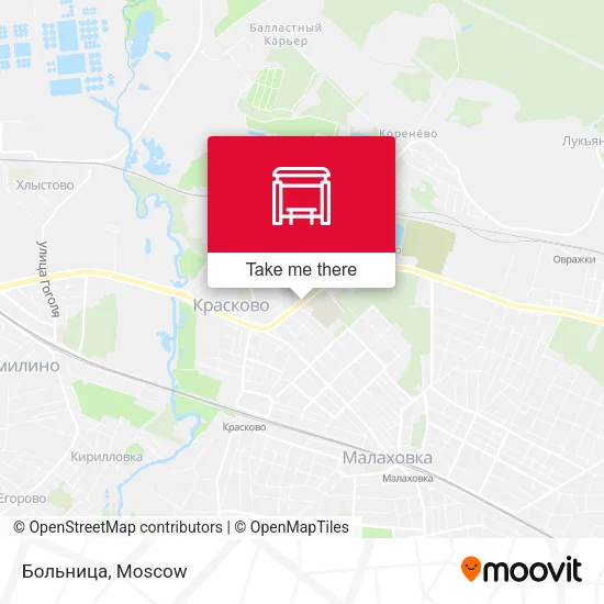 Больница map