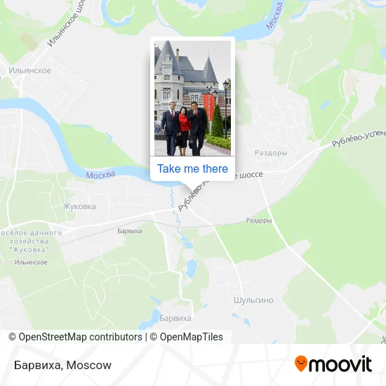 Барвиха map