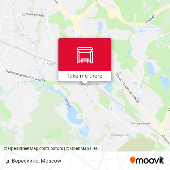д. Верескино map