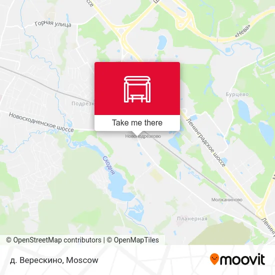 д. Верескино map