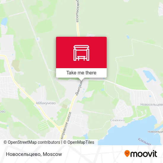 Новосельцево map