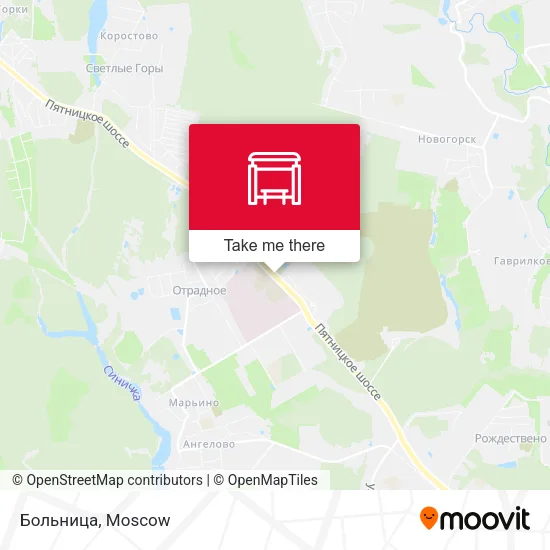 Больница map