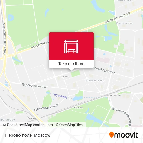 Перово поле map