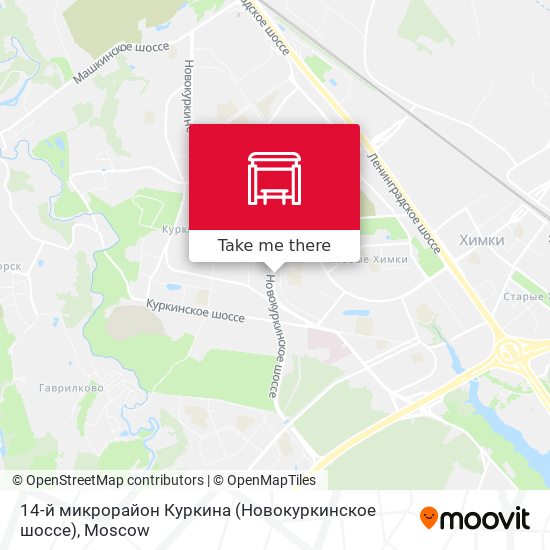 14-й микрорайон Куркина (Новокуркинское шоссе) map