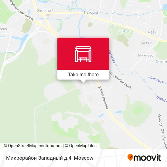 Микрорайон Западный д.4 map